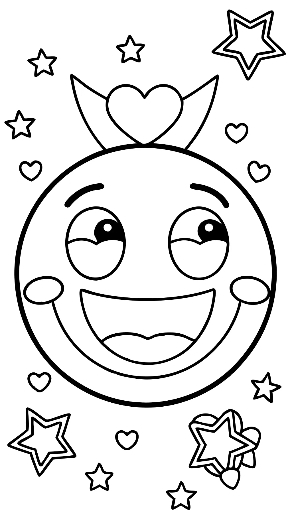 printable emoji coloring pages